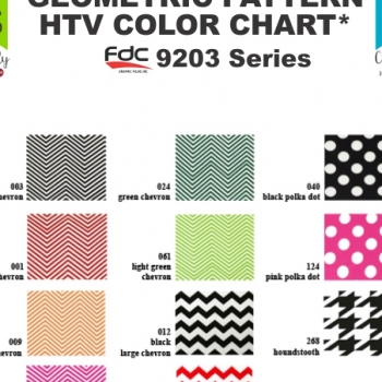 Geometric Pattern HTV (9203 Series)